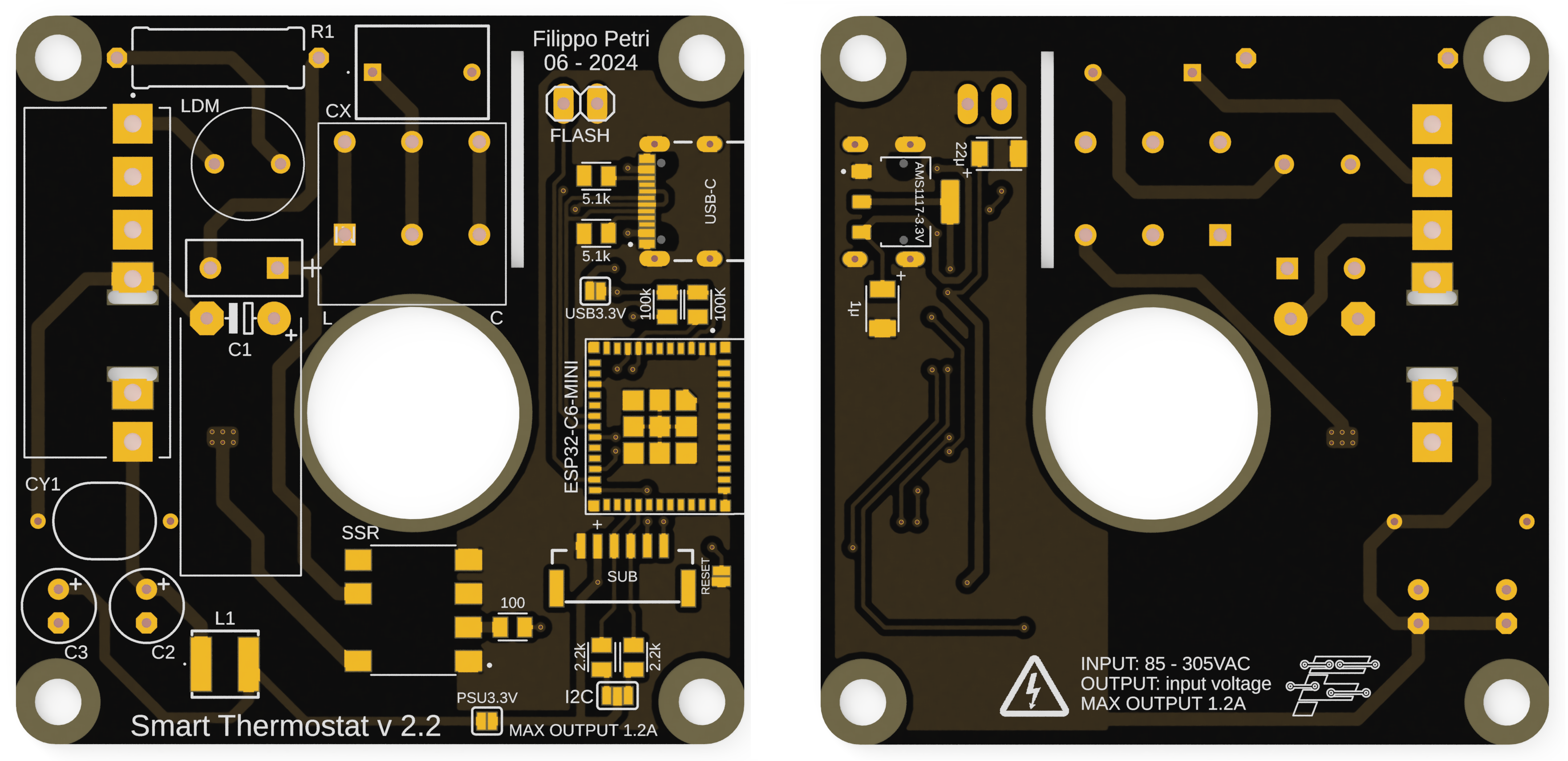 Thermostat PCB