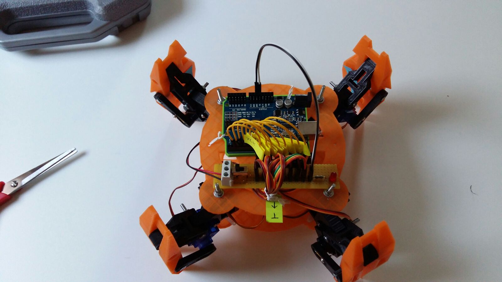 First electronics test